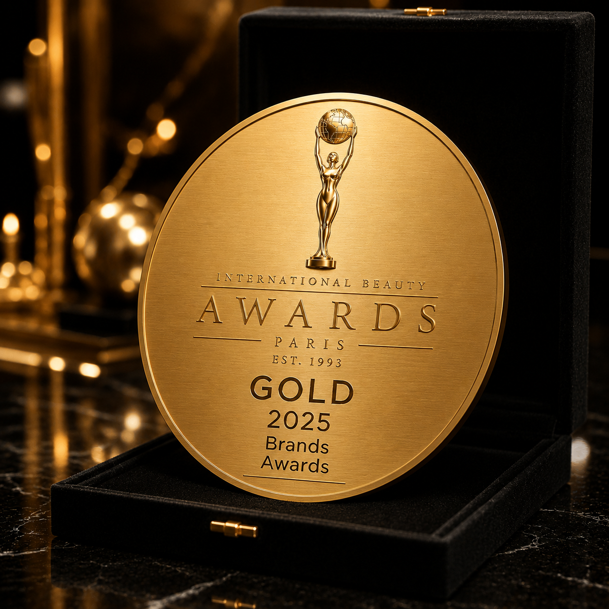 Gold Award distinction presentation